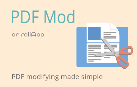 PDF Mod on rollApp small promo image