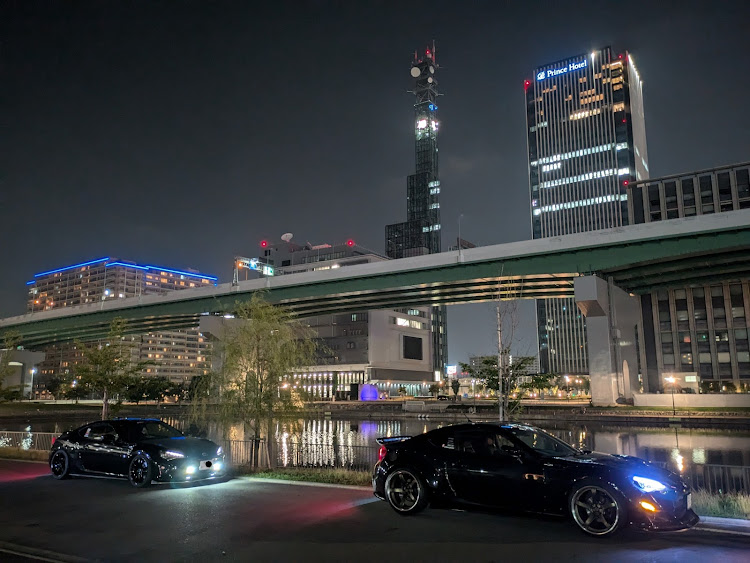86のナイトMT・運河沿い夜景・PROJECT.Rｽｨｰﾂ部・ロケバニwideに関するカスタム事例の投稿画像4枚目