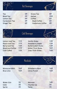 Onix Cafe menu 3