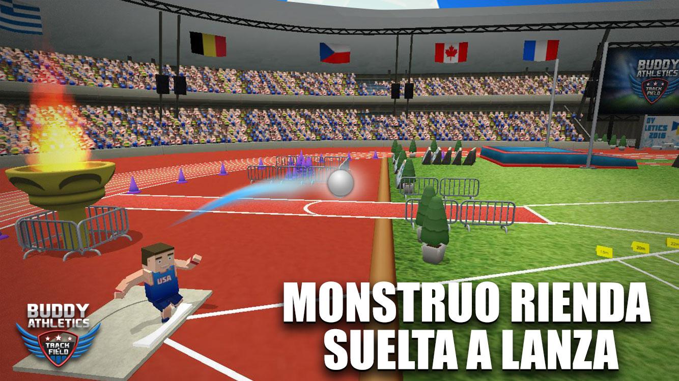 Android application Buddy Athletics Track &amp; Field screenshort