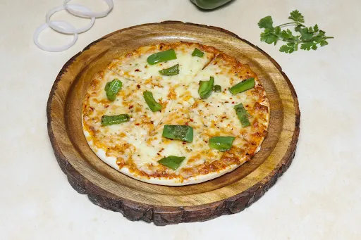 Cheese And Capsicum Pizza