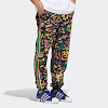 love uniteds print track pants (gender neutral) multicolor