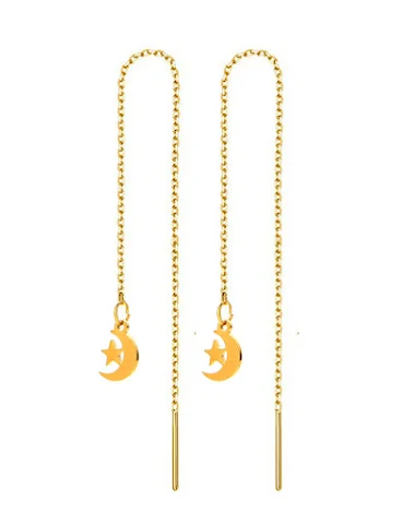Pendientes Largos de Cristal con Hi - 1
