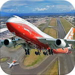 Cover Image of Download ✈️ Fly Real simulator jet Airplane games 1.2.5 APK