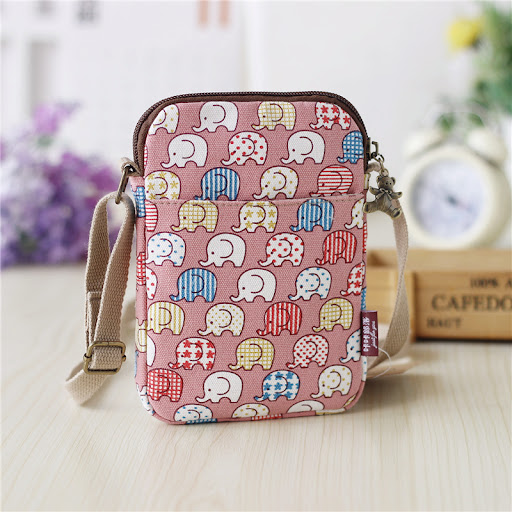 Title 5, Hanging Neck Phone Mini Bag Keep your phone saf...