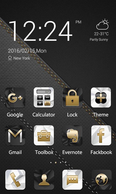 Android application Noble Theme screenshort