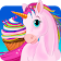 Unicorn Rainbow Food Bakery  icon