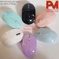 Chuột Không Dây Forter V6 Có 6 Màu ( Hồng Pastel/ Xanh Ngọc/ Đen/ Trắng Sữa/ Tím/ Xanh Lam), Forter V1_Chính Hãng