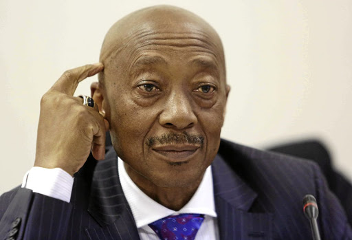 FUZZY SARS commissioner Tom Moyane in parliament