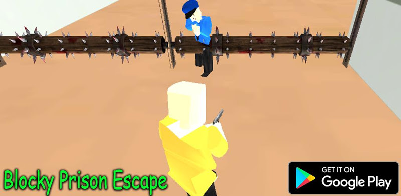 Crazy Blocky Prison Run Escape : Epic Jail Break