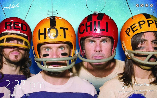 Red Hot Chili Peppers HD Wallpapers Theme