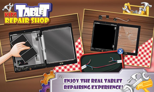 Tablet Repairing Shop Game