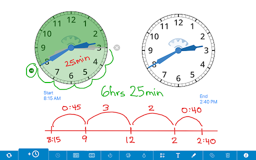 Math Clock, by The Math Learning Center