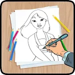 How To Draw Cartoon Girls Apk