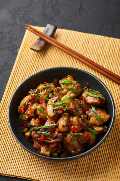 Mushroom Manchurian