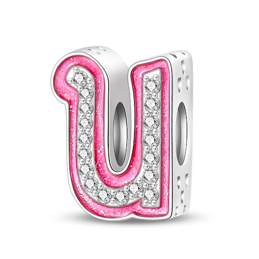 Letter U Beads