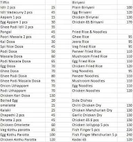 Star Biryani Corner menu 1