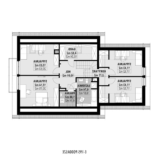 E-195 - Rzut poddasza