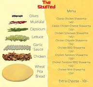 The Stuffed menu 1