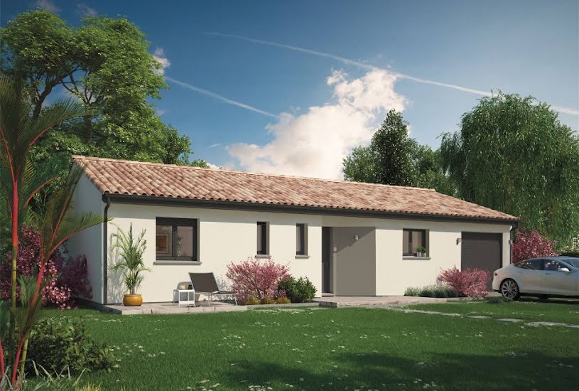  Vente Terrain + Maison - Terrain : 900m² - Maison : 90m² à Saint-Aubin-de-Médoc (33160) 