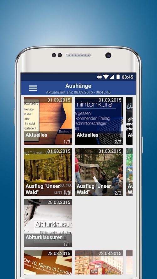 Android application IHK SchulApp Neubrandenburg screenshort