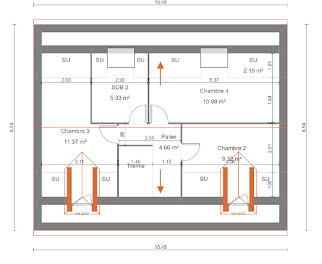 maison neuve à Sequehart (02)