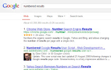 Number google search results small promo image