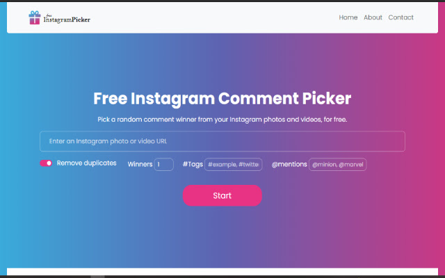 Instagram Picker