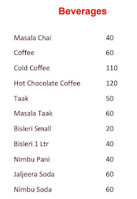 Multicuisine Counter menu 1