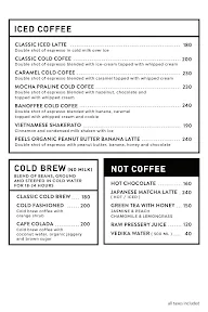 Third Wave Coffee Roasters menu 2