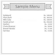 Bikaner Sweet & Snacks menu 1