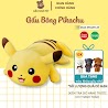 Gấu Bông Pikachu Vải Nhung Mịn, Gối Ôm Pikachuo Nhồi Bông Siêu Mềm Mịn, Thú Nhồi Bông Cho Bé - Mít Shop