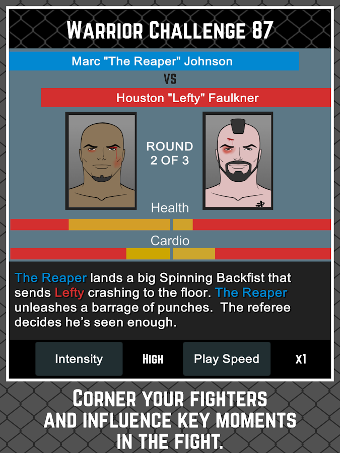  MMA Manager: captura de tela 