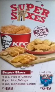 KFC menu 1