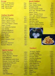 Misthaan Cafe menu 1