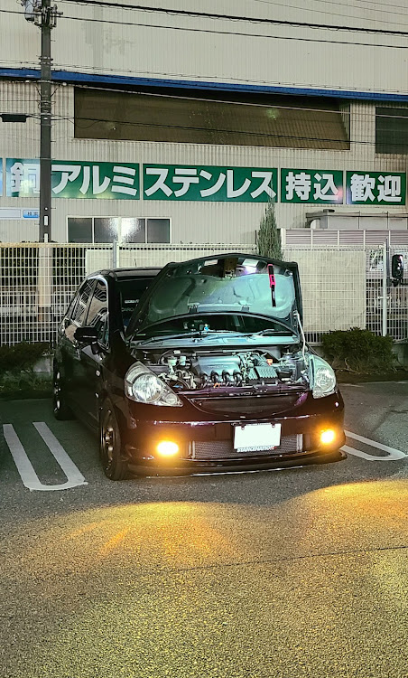 フィットのフォグランプ・ドライブ・洗車・フィット1.5A・黄色フォグに関するカスタム事例の投稿画像7枚目