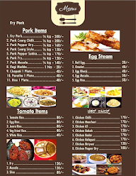 Naati Style Pork, Chicken, Mutton & Fish Hotel menu 1