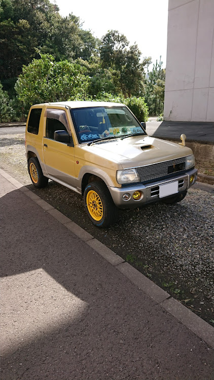 パジェロミニの日本のみなさんおつかれ生です・MT車・4WD・車検終了・三菱に関するカスタム事例の投稿画像2枚目