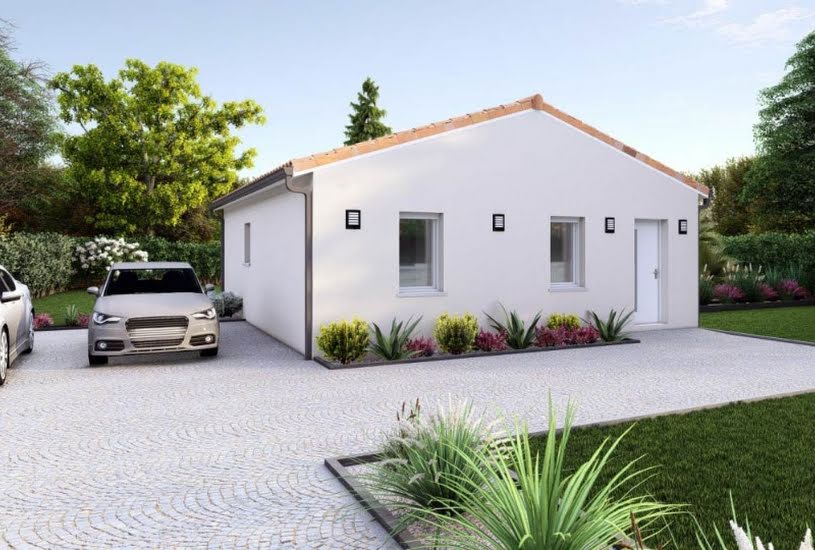  Vente Terrain + Maison - Terrain : 500m² - Maison : 67m² à Saint-Martin-de-Hinx (40390) 