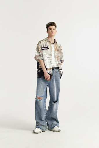 Title 2, New Trendy Street Retro Style Personality Washe...