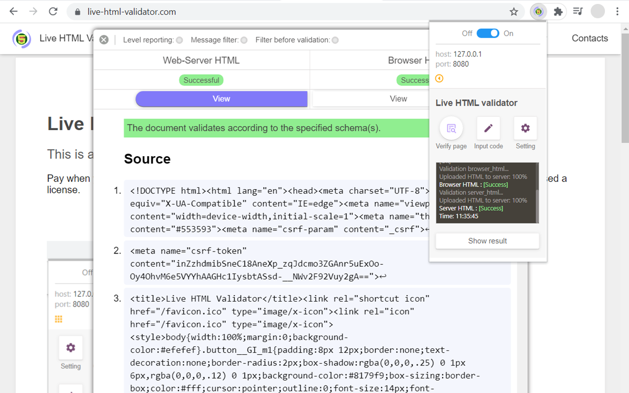 Live HTML Validator Preview image 5