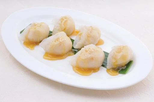 Steamed Coconut Dumpling With Honey Buttet Sauce(Ak)