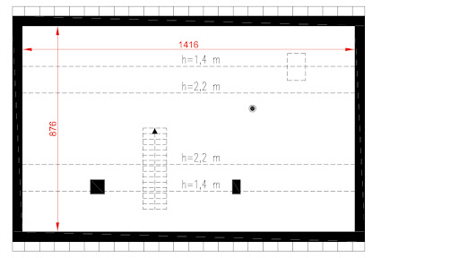 Dom Wiktorii pa - A117/1 - Rzut strychu do indywidualnej adaptacji (58,8 m2 powierzchni użytkowej)
