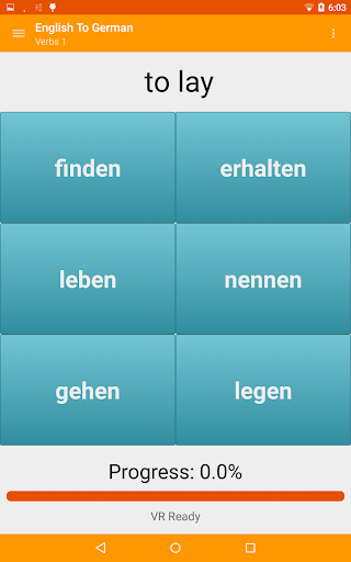 CFMS German Vocabulary