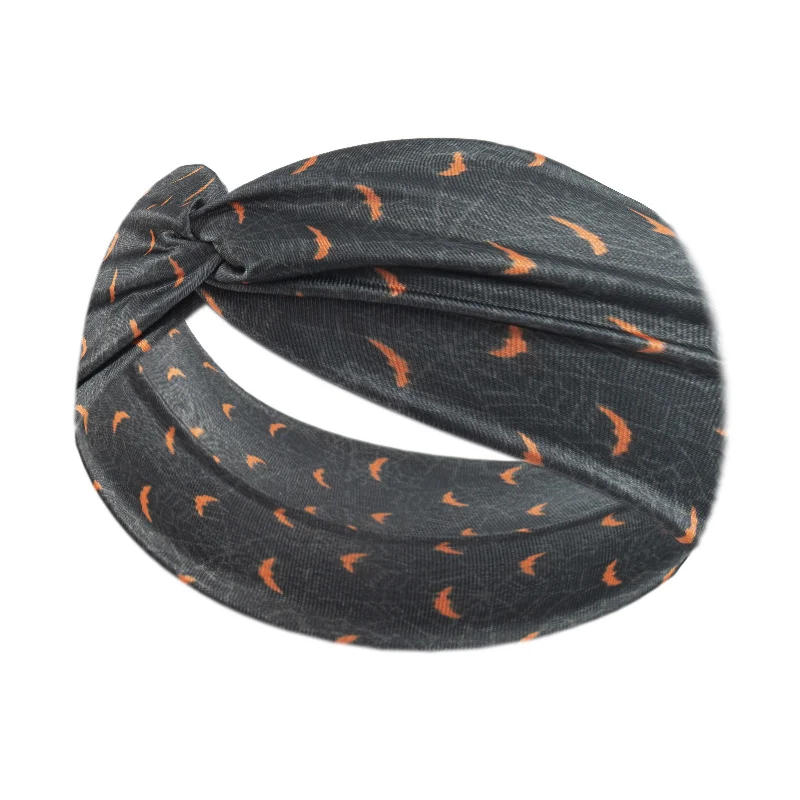 Wansheng Ghost Festival Elastic Cross Headband provides a comfortable and adjustable fit for themed looks and costumes. 