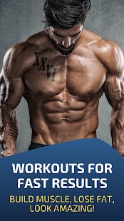 Gym Workout Tracker & Trainer for weight lifting Screenshot