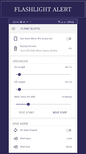 Flash Alerts on Call and SMS - Flash Notification