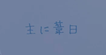 夕日のような君(　ほぼ葦日　)