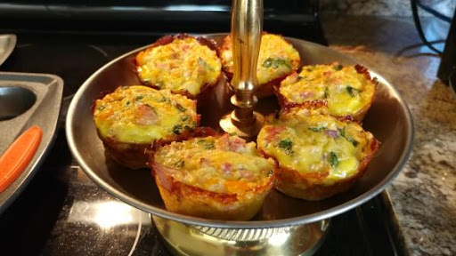 Healthy Breakfast Cauliflower Muffins