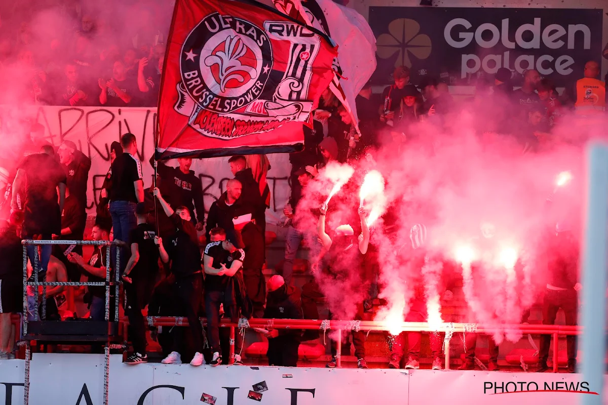 "La honte" au RWDM après l'arrêt du match par les ultras